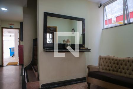 Hall de entrada de kitnet/studio para alugar com 1 quarto, 38m² em Embaré, Santos
