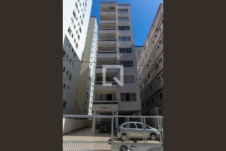 Fachada de kitnet/studio para alugar com 1 quarto, 38m² em Embaré, Santos