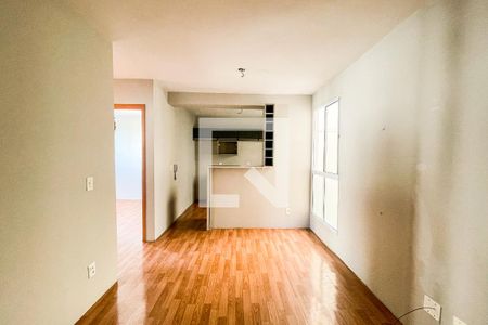 Sala/cozinha
 de apartamento à venda com 2 quartos, 44m² em Santo André, São Leopoldo