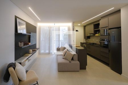 Sala de apartamento para alugar com 2 quartos, 72m² em Bigorrilho, Curitiba