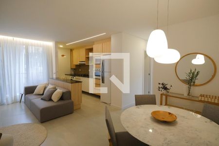 Sala de apartamento para alugar com 2 quartos, 72m² em Bigorrilho, Curitiba