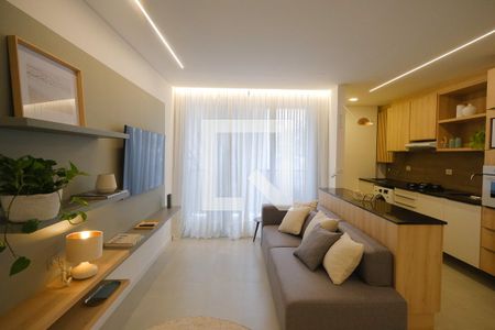 Sala de apartamento para alugar com 2 quartos, 72m² em Bigorrilho, Curitiba