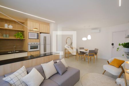 Sala de apartamento para alugar com 2 quartos, 72m² em Bigorrilho, Curitiba
