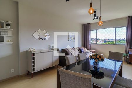 Sala de apartamento para alugar com 3 quartos, 78m² em Esplanada, Belo Horizonte