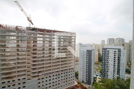 Vista do Quarto  de apartamento para alugar com 1 quarto, 38m² em Vila Andrade, São Paulo
