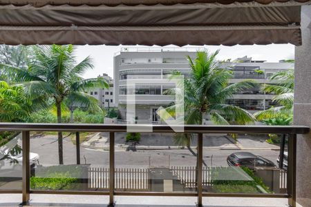Varanda Vista de apartamento à venda com 3 quartos, 160m² em Recreio dos Bandeirantes, Rio de Janeiro
