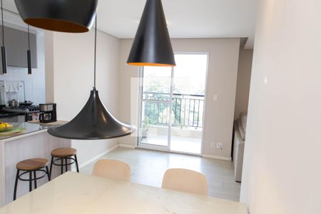Sala de Jantar de apartamento à venda com 2 quartos, 67m² em Conceição, Diadema