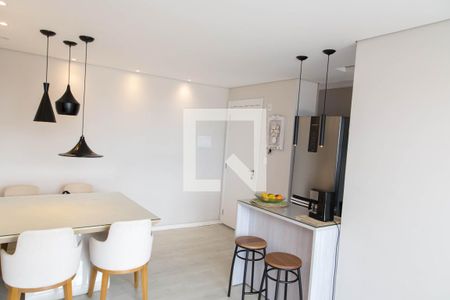 Sala de Jantar de apartamento à venda com 2 quartos, 67m² em Conceição, Diadema