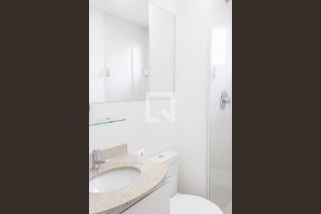 Banheiro de kitnet/studio à venda com 1 quarto, 40m² em Bela Vista, São Paulo