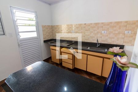 Cozinha  de kitnet/studio para alugar com 1 quarto, 28m² em Vila Cruzeiro, São Paulo