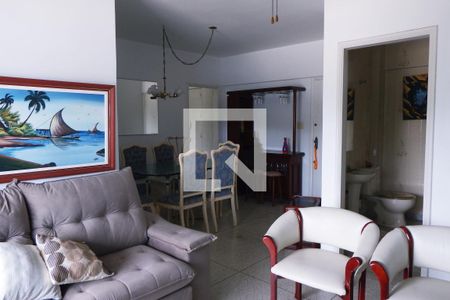 Sala de apartamento para alugar com 3 quartos, 98m² em Centro, São Vicente