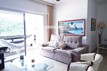 Sala de apartamento para alugar com 3 quartos, 98m² em Centro, São Vicente