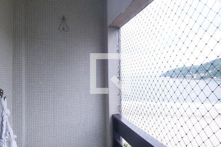 Varanda da Sala de apartamento para alugar com 3 quartos, 98m² em Centro, São Vicente