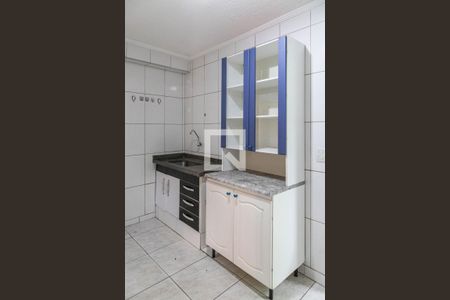 Cozinha de casa para alugar com 1 quarto, 40m² em Vila Marieta, São Paulo