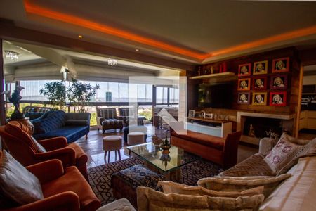 Sala de apartamento à venda com 3 quartos, 206m² em Cristal, Porto Alegre