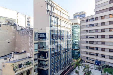 Vista do Studio de kitnet/studio para alugar com 1 quarto, 26m² em República, São Paulo
