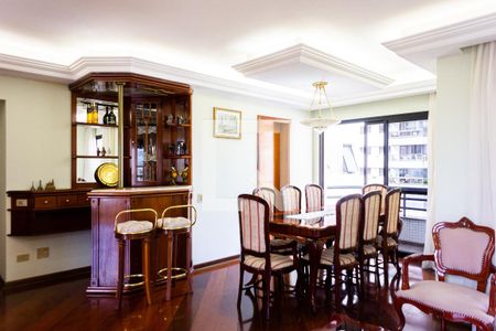 Sala de Estar e Jantar de apartamento para alugar com 3 quartos, 128m² em Vila Regente Feijó, São Paulo