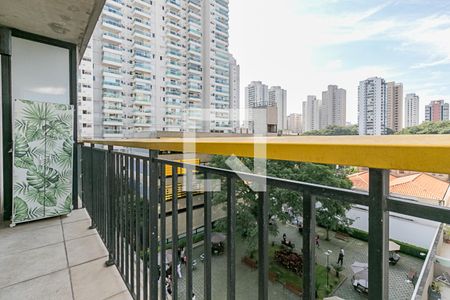 Varanda de apartamento para alugar com 1 quarto, 35m² em Santo Amaro, São Paulo