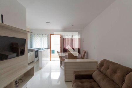 Sala e Cozinha Integrada  de kitnet/studio à venda com 1 quarto, 39m² em Penha de França, São Paulo