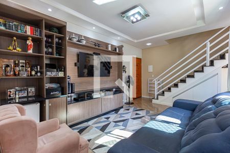 Sala de apartamento à venda com 2 quartos, 104m² em Vila Gilda, Santo André