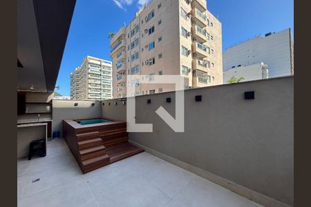 Varanda da Sala de apartamento à venda com 2 quartos, 117m² em Botafogo, Rio de Janeiro