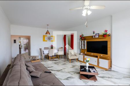 Sala de apartamento para alugar com 3 quartos, 192m² em Embaré, Santos