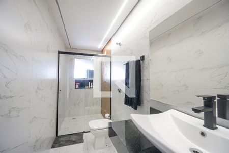 Casa para alugar com 200m², 3 quartos e 3 vagas Casa para alugar com 200m², 3 quartos e 3 vagasBanheiro da suíte