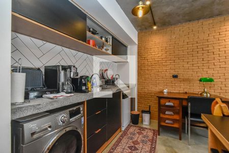 Studio à venda com 27m², 1 quarto e sem vaga Studio à venda com 27m², 1 quarto e sem vagaCozinha e Área de Serviço
