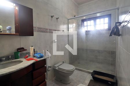 Banheiro do Quarto 1 - Suíte de casa à venda com 4 quartos, 520m² em Santa Maria, Santo André