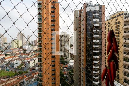 Vista da sala de apartamento à venda com 4 quartos, 200m² em Santana, São Paulo