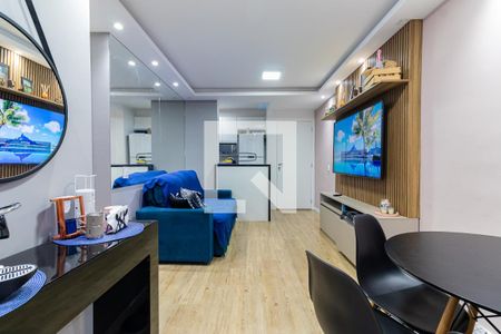 Sala de apartamento à venda com 3 quartos, 58m² em Usina Piratininga, São Paulo