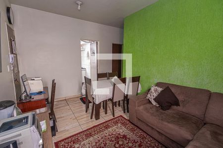 Sala de apartamento à venda com 2 quartos, 42m² em Canaa, Belo Horizonte