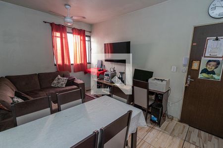 Sala de apartamento à venda com 2 quartos, 42m² em Canaa, Belo Horizonte