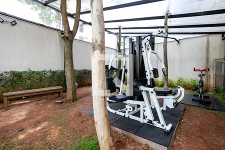 Apartamento para alugar com 96m², 2 quartos e 2 vagas Apartamento para alugar com 96m², 2 quartos e 2 vagasÁrea comum - Academia ao ar livre