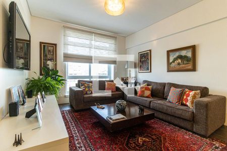 Sala de apartamento para alugar com 2 quartos, 104m² em Higienópolis, São Paulo
