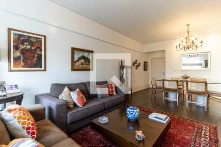 Sala de apartamento para alugar com 2 quartos, 104m² em Higienópolis, São Paulo