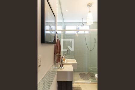 Apartamento para alugar com 104m², 2 quartos e 1 vagaBanheiro Social - Box