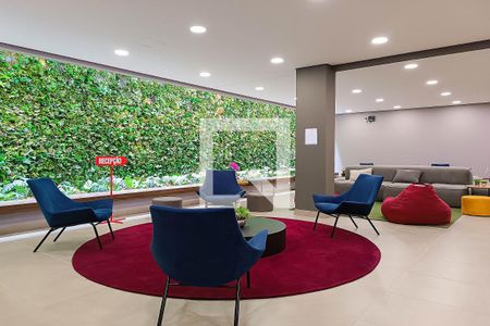 Apartamento para alugar com 28m², 1 quarto e sem vaga Apartamento para alugar com 28m², 1 quarto e sem vagaHall social