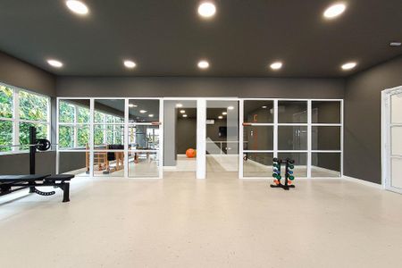 Apartamento para alugar com 28m², 1 quarto e sem vaga Apartamento para alugar com 28m², 1 quarto e sem vagaÁrea comum - Academia