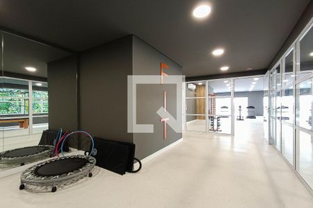 Apartamento para alugar com 28m², 1 quarto e sem vaga Apartamento para alugar com 28m², 1 quarto e sem vagaÁrea comum - Academia