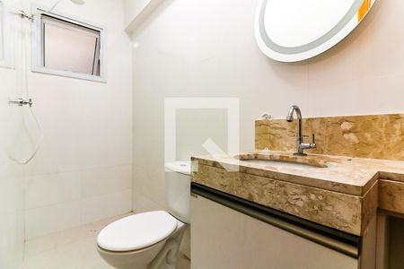 Banheiro da Suíte de apartamento para alugar com 1 quarto, 40m² em Santa Teresinha, São Paulo