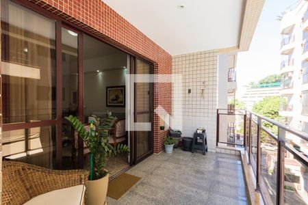 Varanda da Sala de apartamento à venda com 4 quartos, 180m² em Freguesia (jacarepaguá), Rio de Janeiro
