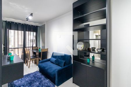 Sala de apartamento para alugar com 1 quarto, 41m² em Moema, São Paulo