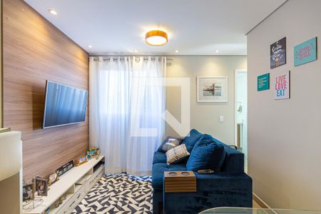 Sala de apartamento à venda com 2 quartos, 43m² em Vila Mazzei, Santo André