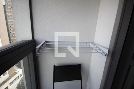 Studio para alugar com 24m², 1 quarto e sem vagaVaranda