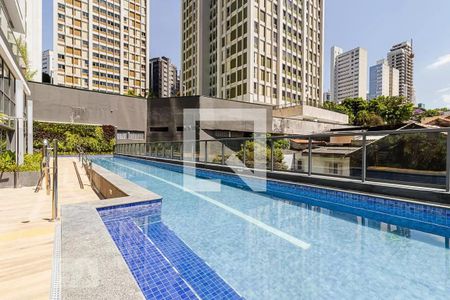 Studio para alugar com 24m², 1 quarto e sem vagaPiscina