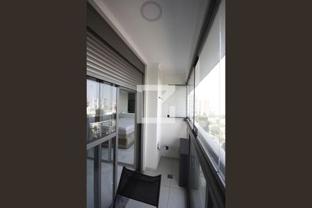 Studio para alugar com 24m², 1 quarto e sem vagaVaranda