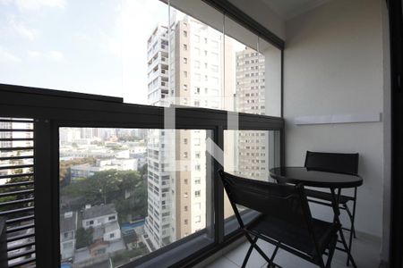 Studio para alugar com 24m², 1 quarto e sem vagaVaranda