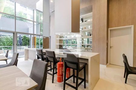 Studio para alugar com 24m², 1 quarto e sem vagaSalão de festas