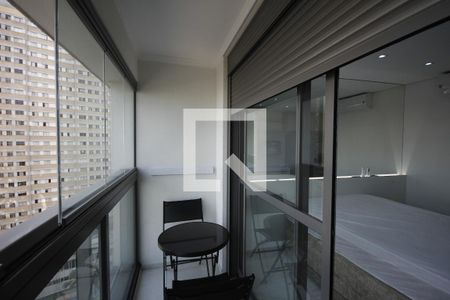 Studio para alugar com 24m², 1 quarto e sem vagaVaranda